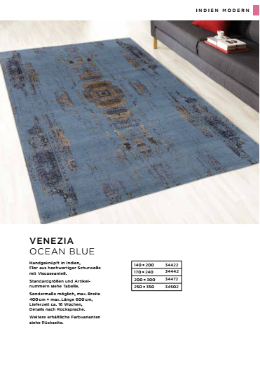 Venezia - indischer Vintageteppich